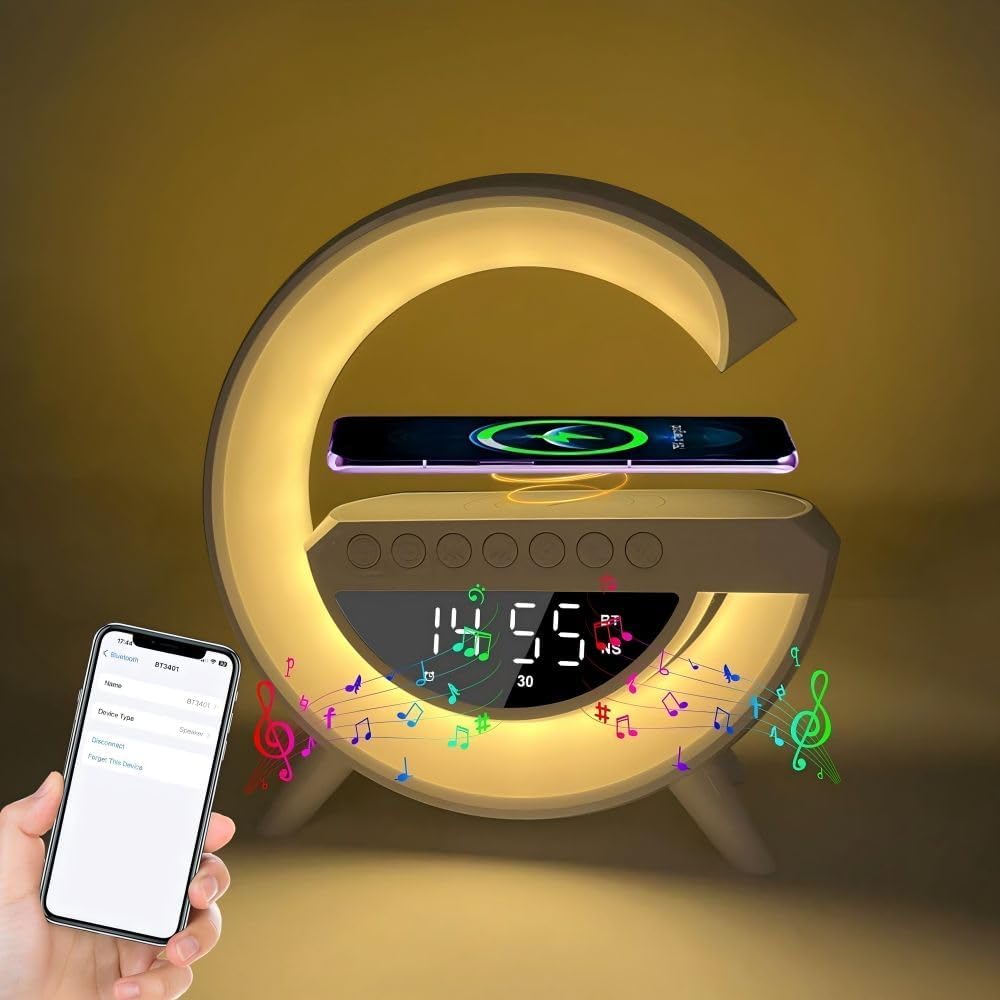 LED Smart Wireless Charging Lamp