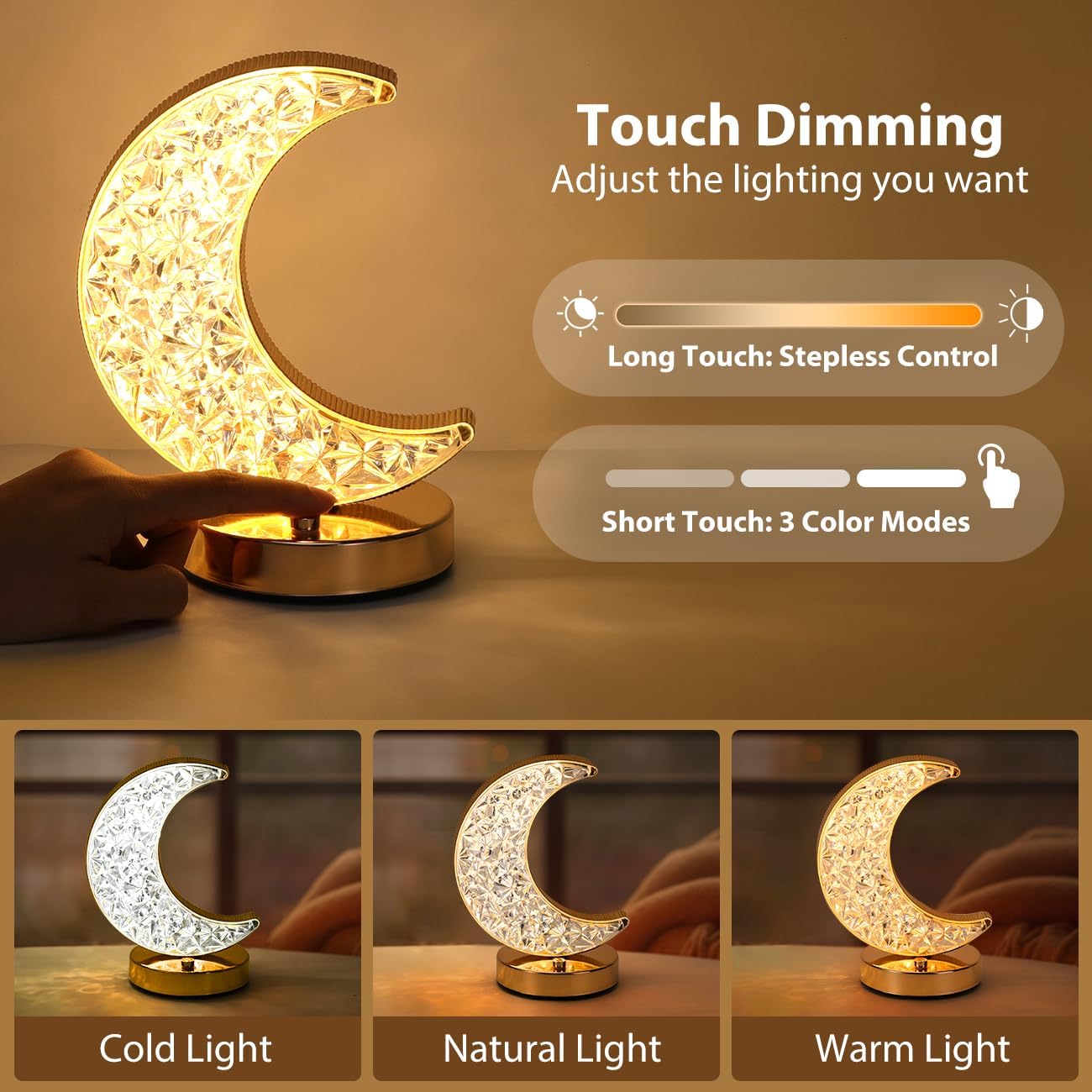 Crescent Moon Lamp