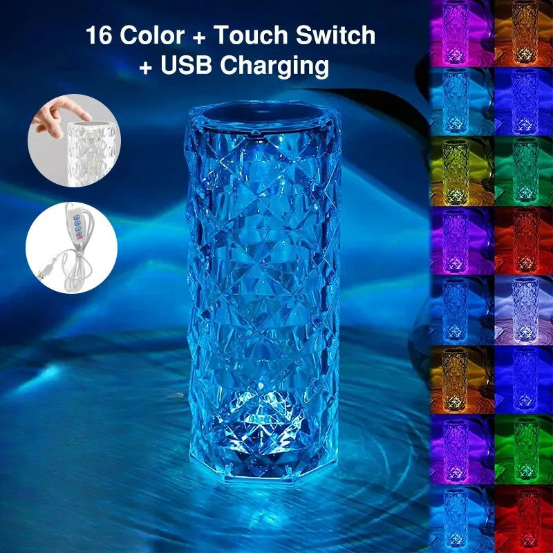 Crystal Table Lamp