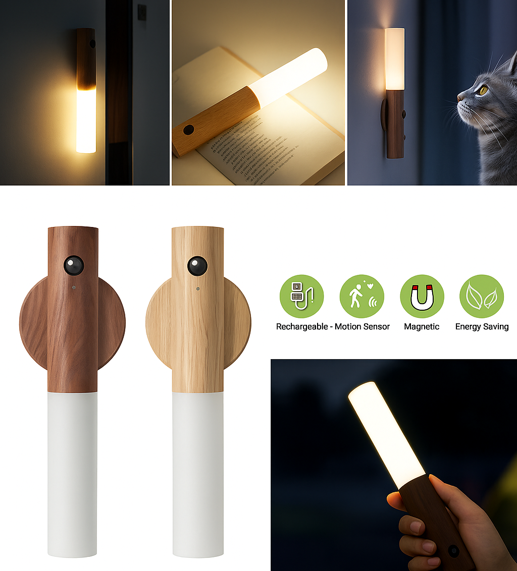 Rechargeable Sensor Wall Light