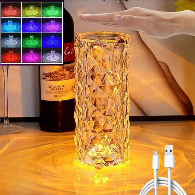 Crystal Table Lamp