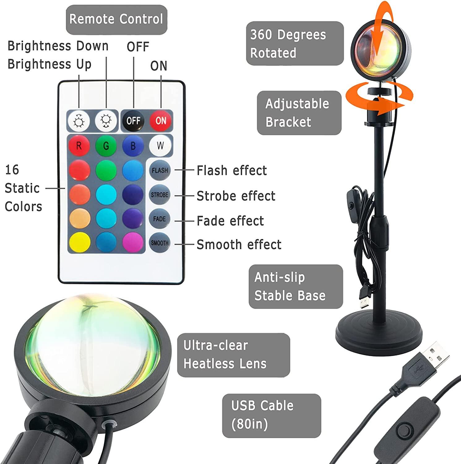Sunset Projector Lamp